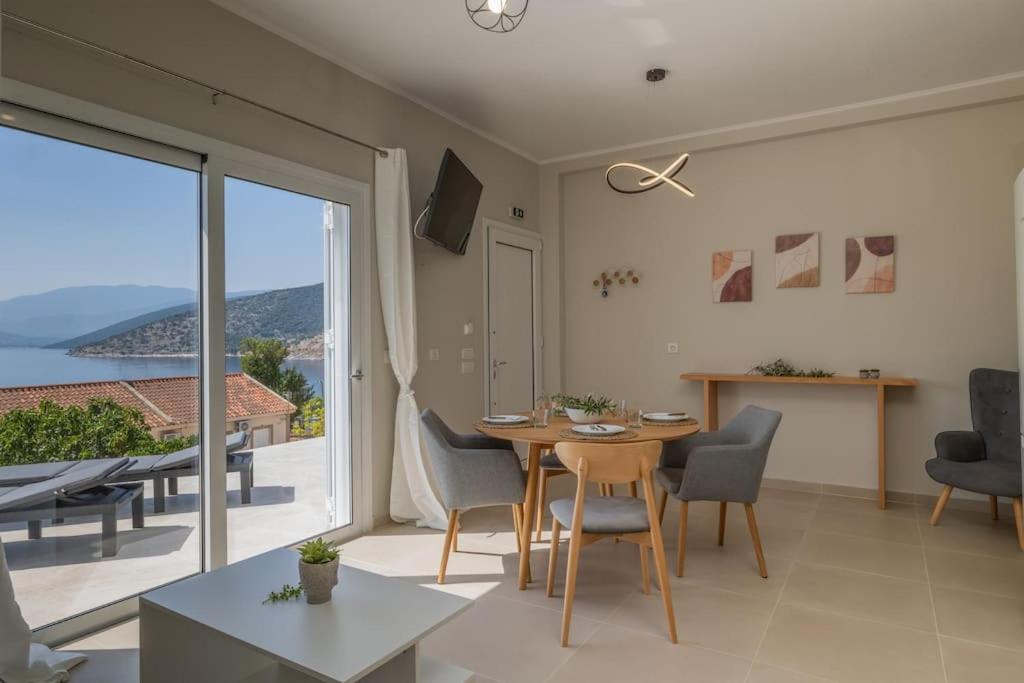 Maritina'S Apartments Amazing Sea View Agia Efimia Ngoại thất bức ảnh