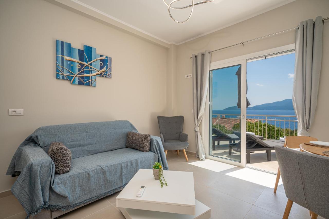 Maritina'S Apartments Amazing Sea View Agia Efimia Ngoại thất bức ảnh