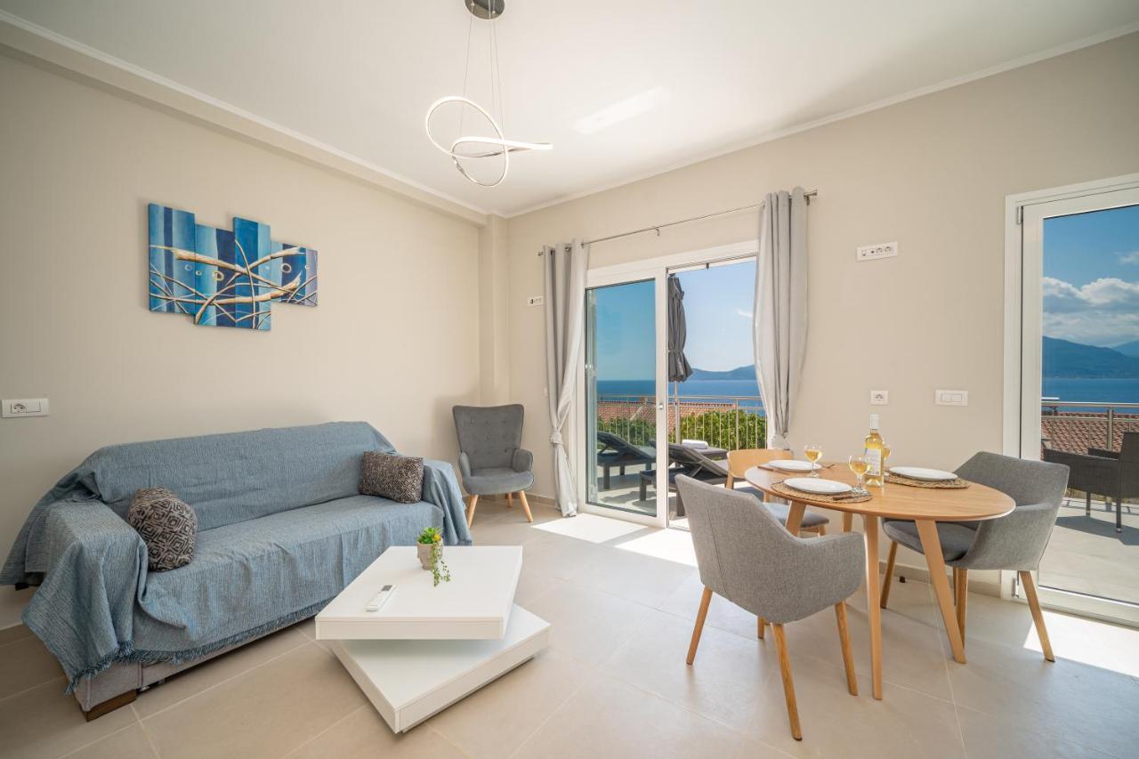 Maritina'S Apartments Amazing Sea View Agia Efimia Ngoại thất bức ảnh