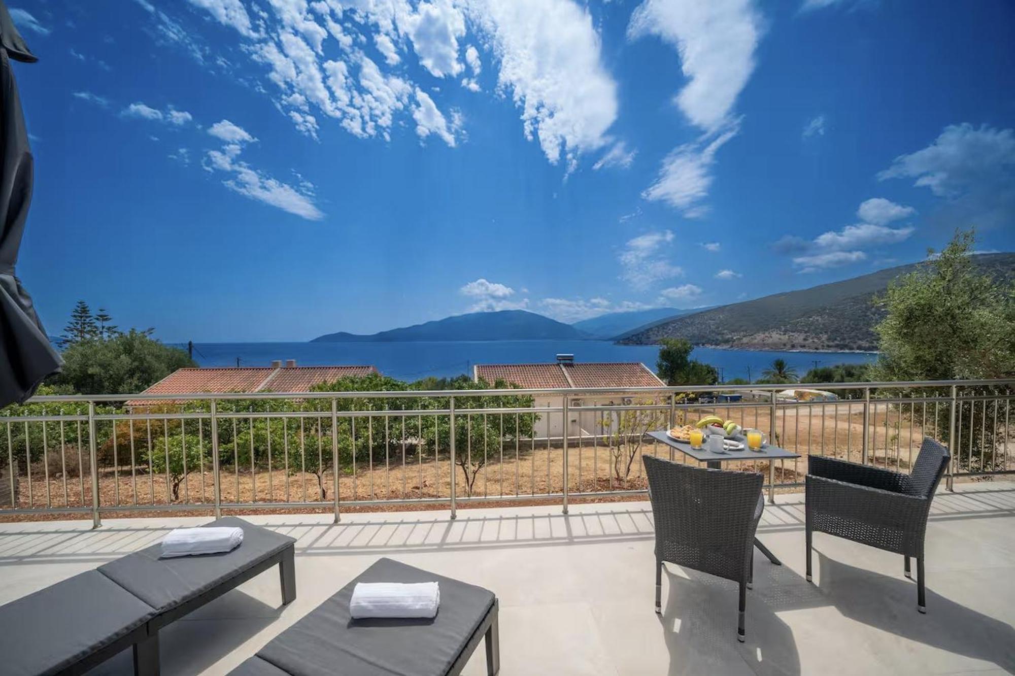 Maritina'S Apartments Amazing Sea View Agia Efimia Ngoại thất bức ảnh